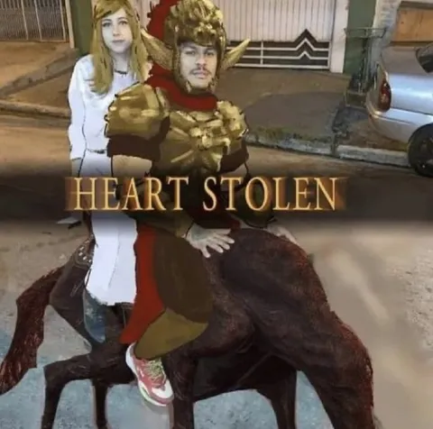 Heart Stolen Horse Costume