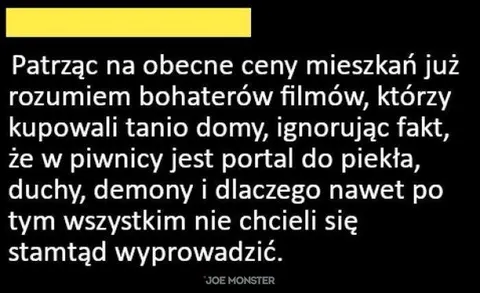 Ceny mieszkań i portal do piekła
