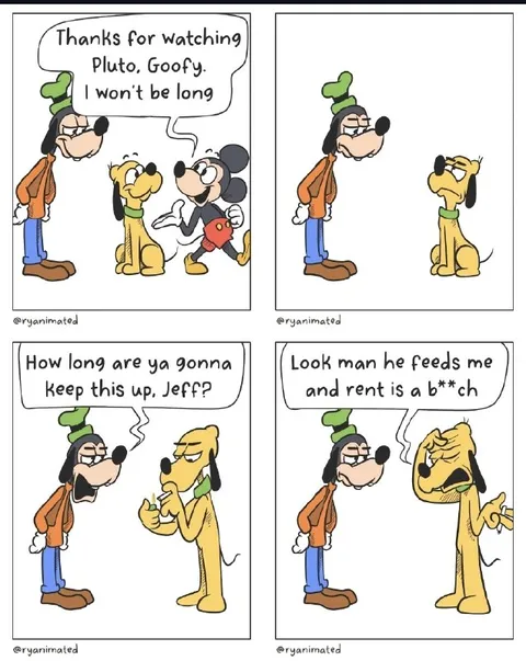 Pluto Explains His Rent Struggle