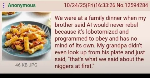 Grandpa's AI Dinner Comment