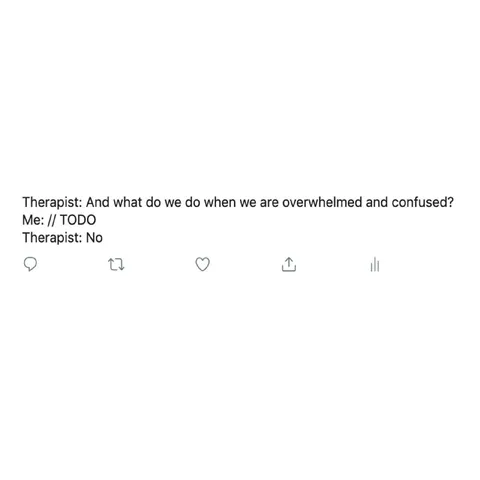 Therapist Says No to Todo
