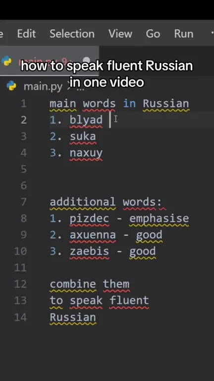 How to Speak Fluent Russian