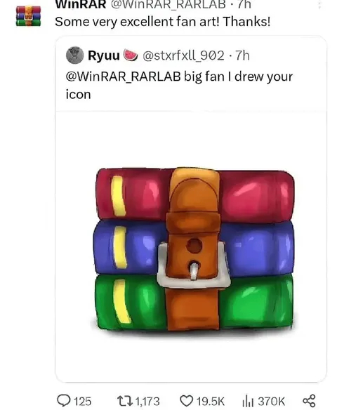 WinRAR Fan Art Lock