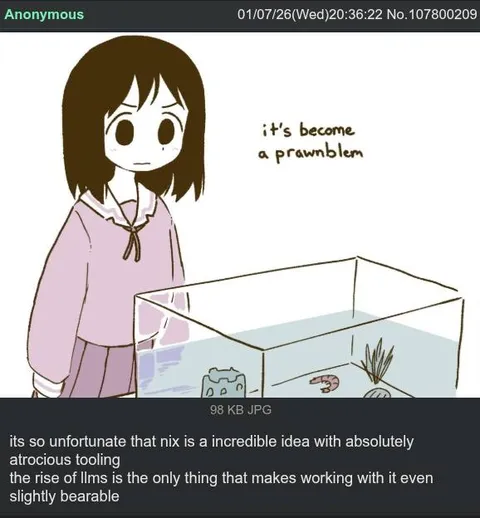 Prawn Problem Aquarium Meme