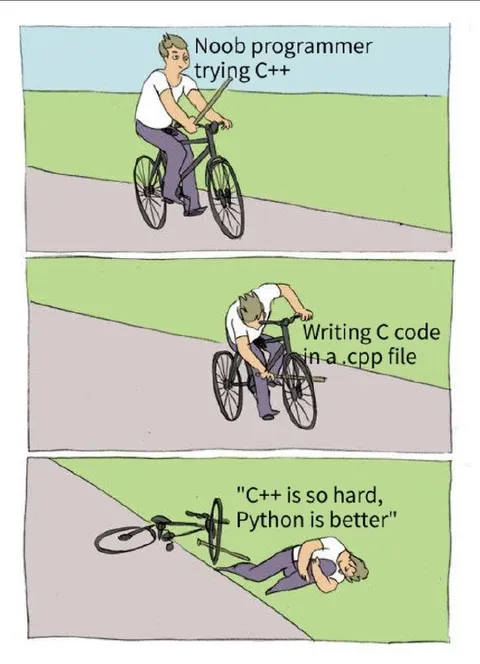 Programmer Falls While Coding