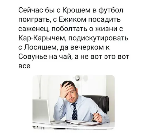 Хотел пообщаться со Смешариками