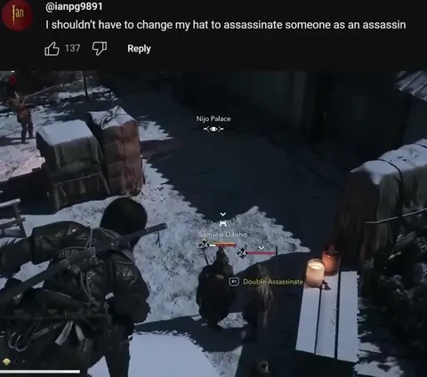 Assassin Needs a Bigger Hat