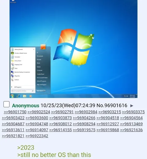 Still No Better OS Than Windows 7