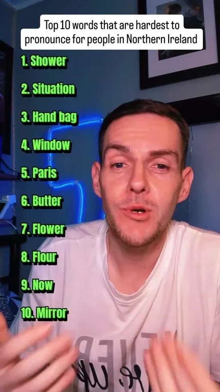 Northern Ireland Pronunciation Challenge