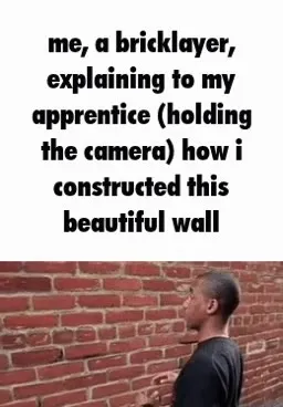 Bricklayer Explains His Beautiful Wall