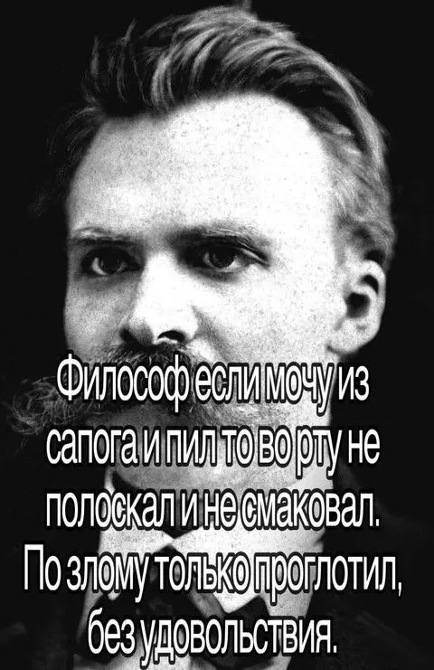 Философ о сапоге и пирожке