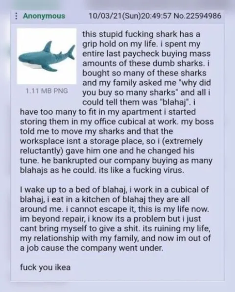 Shark Blāh Addiction
