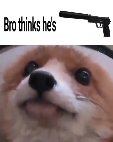 Bro Thinks He’s a Silenced Pistol
