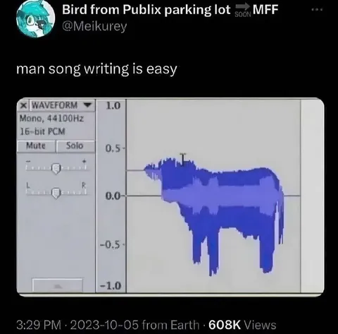 Bird Song Writing Is Easy