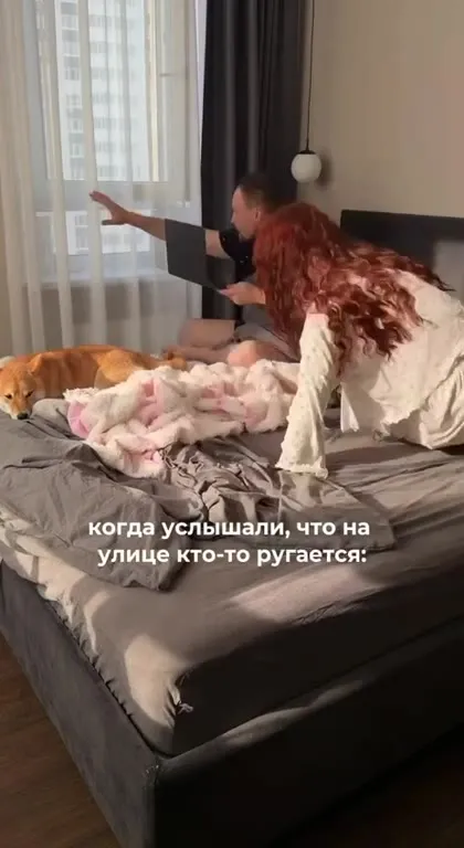 Услышали что-то на улице