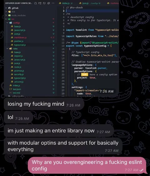 Overengineered ESLint Config