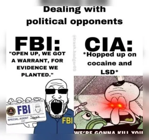 FBI CIA Political Opponents