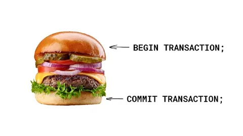 Burger SQL Transaction