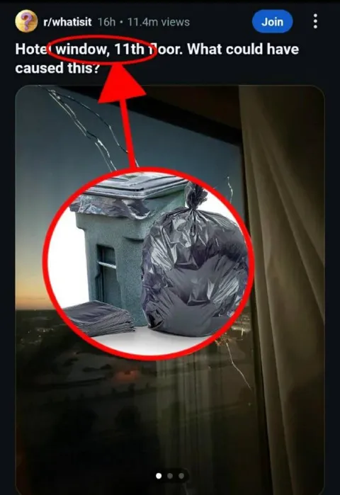 Hot window, 11th floor mystery