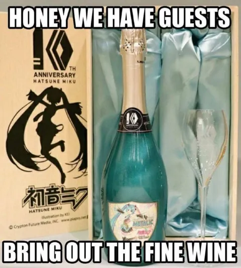 Hatsune Miku Fine Wine
