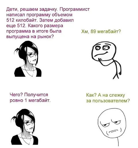 Программист и слежка за пользователем