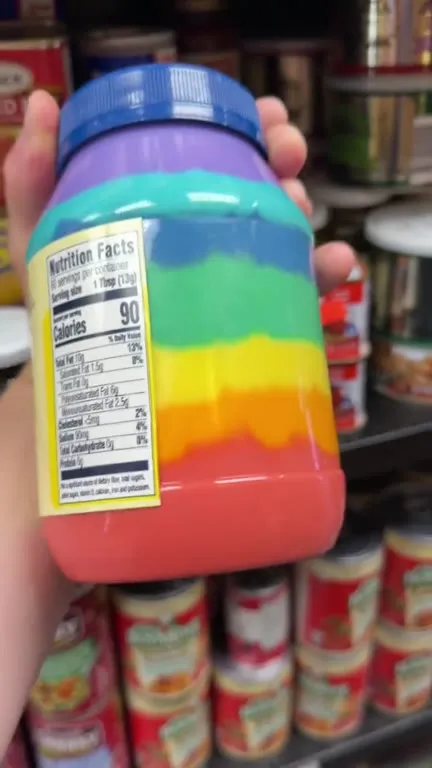 Rainbow Mayonnaise Sandwich