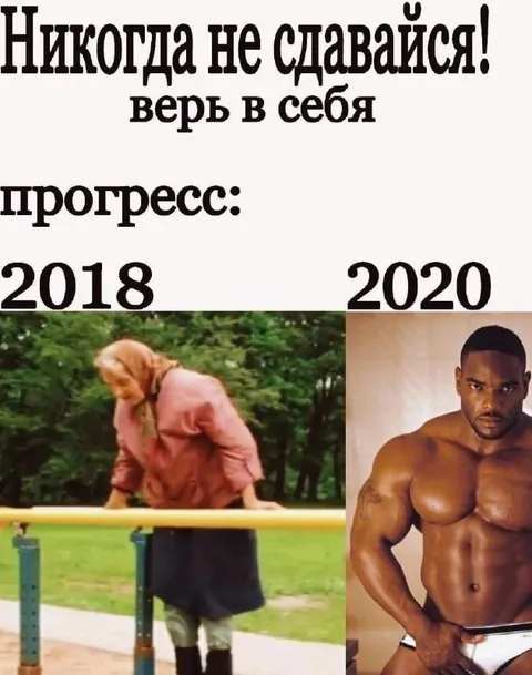 Прогресс: 2018 против 2020