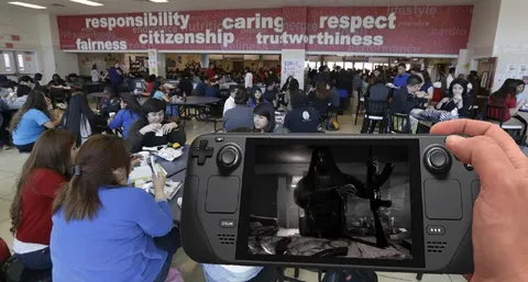 Gaming During Lunch Break