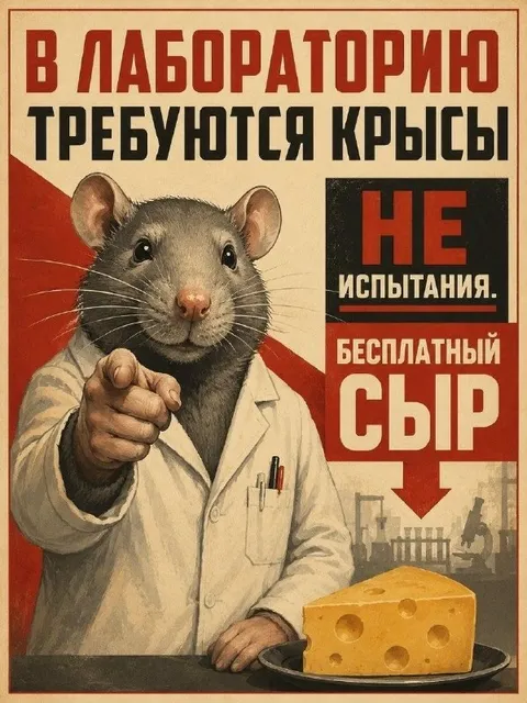 В лабораторию требуются крысы