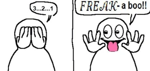 FREAK-a boo surprise