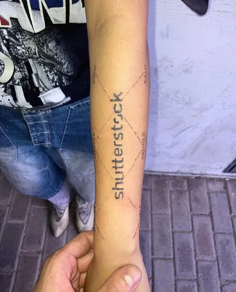 Shutterstock Tattoo Watermark