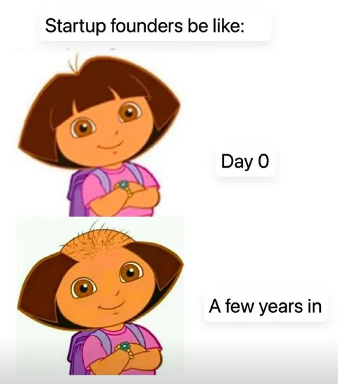 Startup Founders After a Few Years