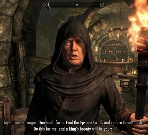 Mysterious Stranger's Small Favor