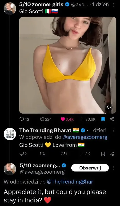 Please Stay in India