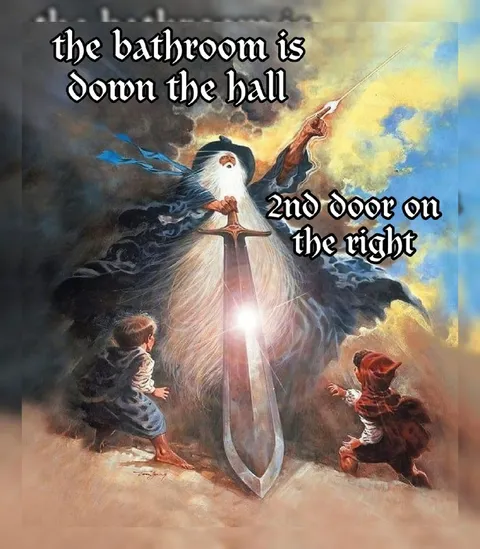 The Bathroom Is Down the Hall