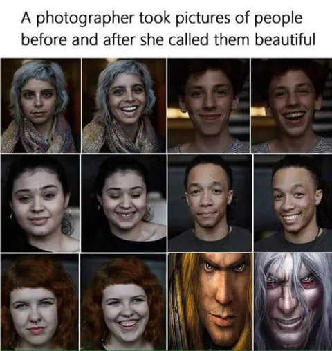Beauty Makes Everyone Smile