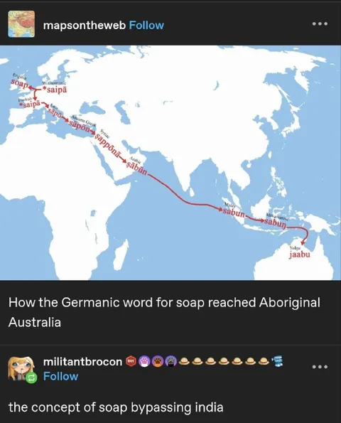 Soap Word Journey to Australia