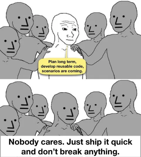 Long-Term Plan vs Ship It