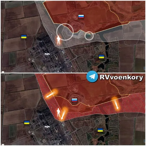 Карта продвижения фронта