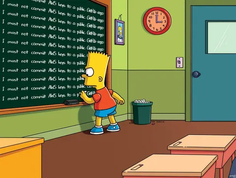 Bart AWS Keys Chalkboard