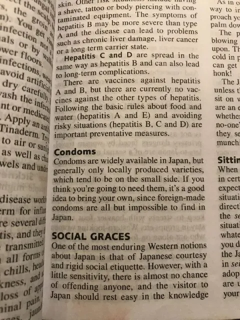 Condoms and Social Graces