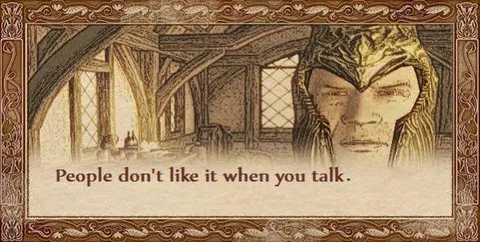 People Don't Like It When You Talk