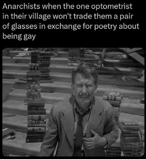 Anarchist Optometrist Poetry Trade