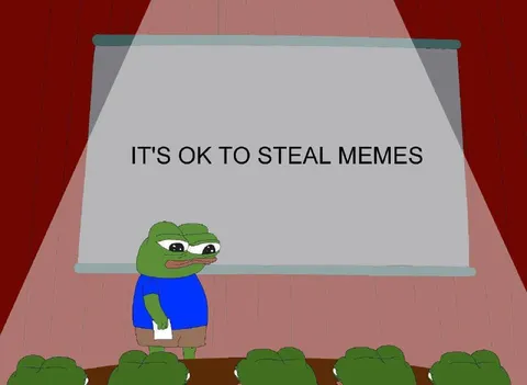 It's OK to Steal Memes