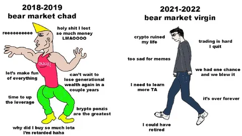 Bear Market Chad vs Virgin