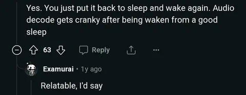 Audio Decode Needs More Sleep