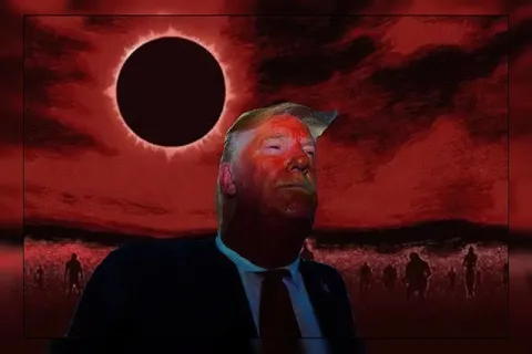 Трамп под кровавым затмением