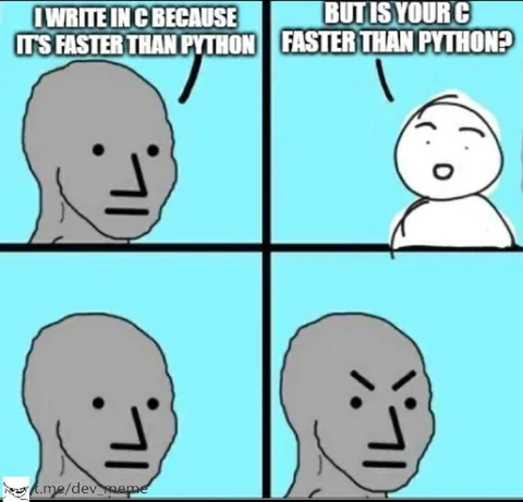 C Is Faster Than Python