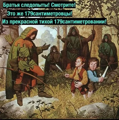 Братья следопыты и 179 сантиметровцы
