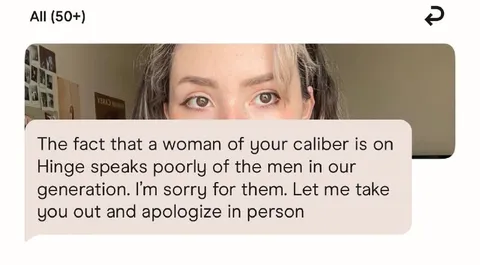 Hinge Apology Message